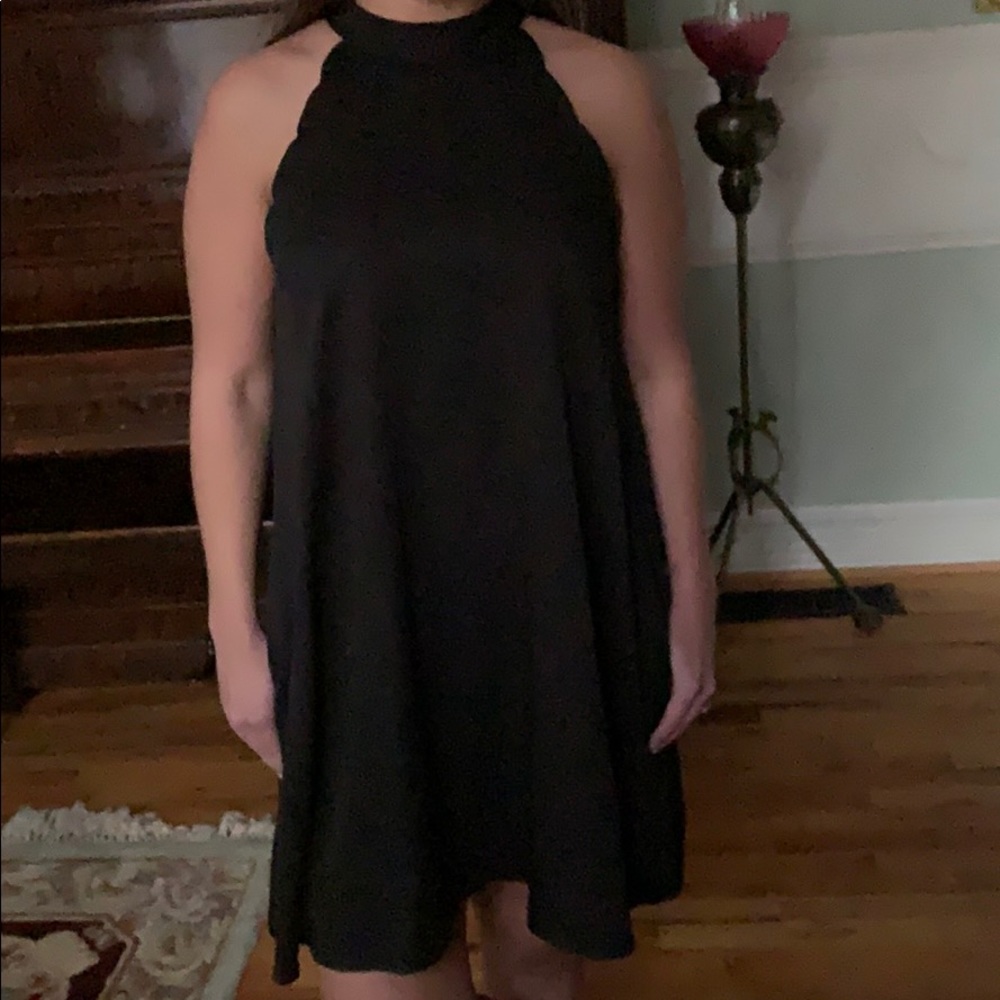 Love Riche large black dress with pockets